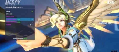 The healer Mercy - YouTube/Warp 10 Overwatch