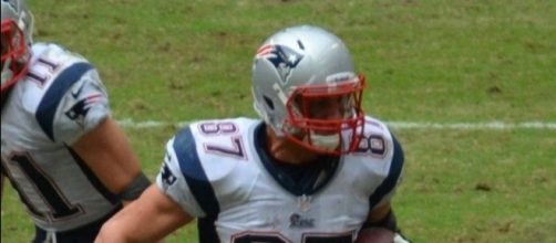 Tight end Rob Gronkowski said he&rsquo;s good to go against the Texans -- Wellslogan via WikiCommons