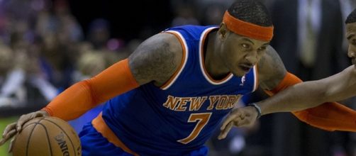 Carmelo Anthony finally finds a new home with the Oklahoma City Thunder. [Image Credit: Keith Allison/Flickr]