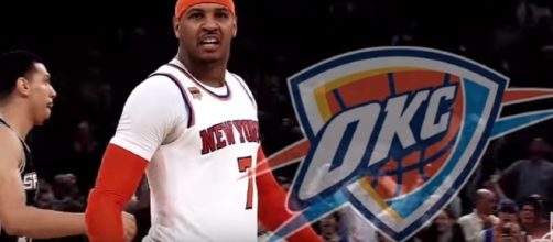 Carmelo Anthony has joined the Oklahoma City Thunder - youtube screen capture / ESPN