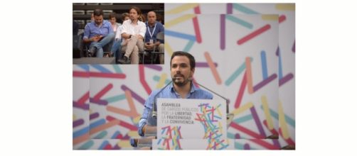 Garzon y Pablo en Zaragoza dando lo todo en esta asamblea de la fraternidad