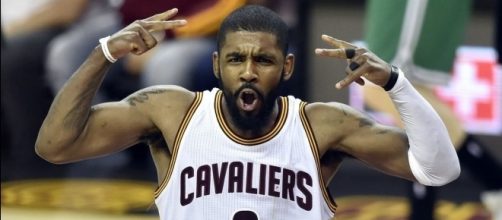 The former Cleveland Cavaliers point guard, Kyrie Irving, is set to play with his new team the Boston Celtics (via YouTube/NBA)