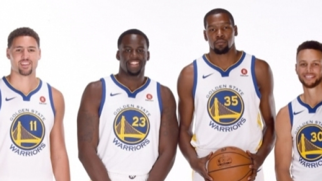 Kevin Durant avait rejoint les Golden State Warriors &agrave; l'&eacute;t&eacute; 2016 (via Twitter - NBA)