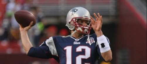 Tom Brady completed 25 of 35 passes for 378 yards and five touchdowns -- Keith Allison via WikiCommons