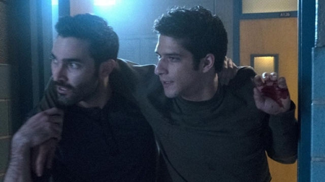 Derek e Scott in una scena del finale di Teen Wolf