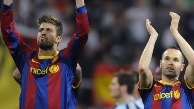 Gerard Piqu&egrave; e Andreas Iniesta, possibili acquisti della Juventus