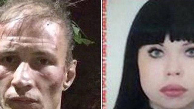 Le immagini di Dmitry Bakshaev e Natalia Shaporenko, coppia russia cannibale, diffuse sui social. Foto: Facebook.