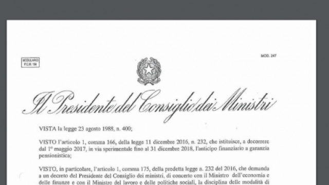 Pensioni anticipate, ultime news ad oggi 25 settembre sull'APE volontaria