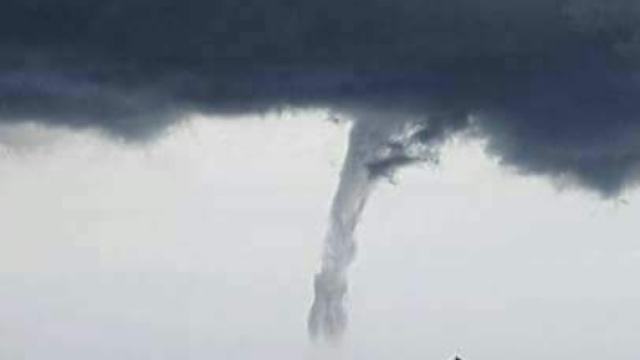 Tromba d'aria a Gallipoli. Foto facebook