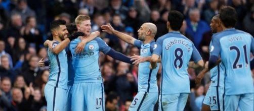 Manchester City celebrates... - thesun.co.uk