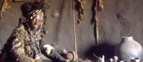 Police investigate ritual human sacrifices performed by witch doctors in Uganda. [Image by Hans Hillewaert via Wikipedia Commons]