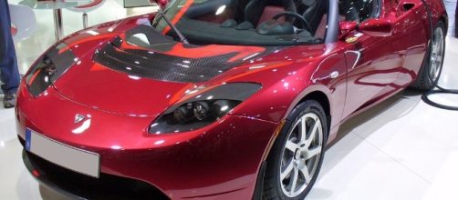 Tesla Roadster [Image by Thomas Doerfer/Wikimedia Commons]