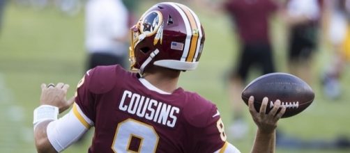 Washington Redskins quarterback Kirk Cousins. Image Credit: Keith Allison, Flickr -- CC BY-SA 2.0)