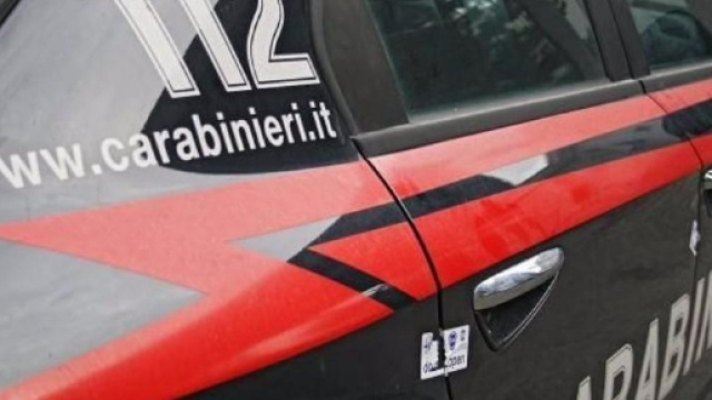 I carabinieri che hanno eseguito l'arresto