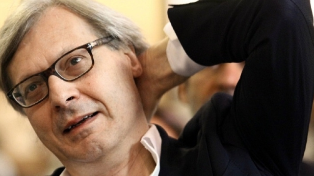 Vittorio Sgarbi contro Vauro e Fiano a Piazza Pulita.