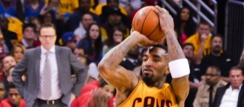 J.R. Smith was limited to just 41 games due to an injury last season, averaging 8.6 points and 2.8 board -- Erik Drost via WikiCommons