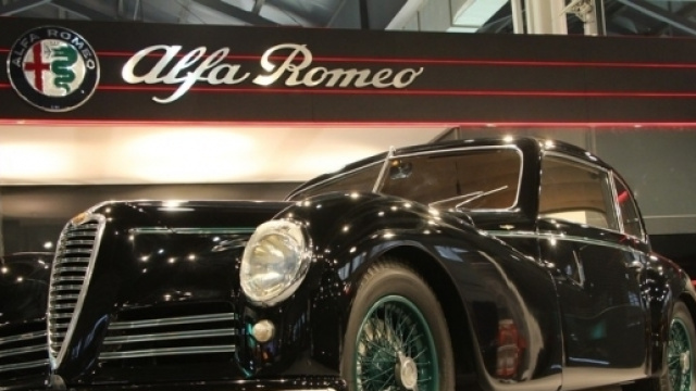 Alfa Romeo esposta alla fiera di Padova Auto e Moto d'epoca 2017