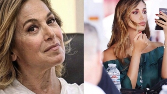 Barbara D'Urso e Belen Rodriguez in primo piano