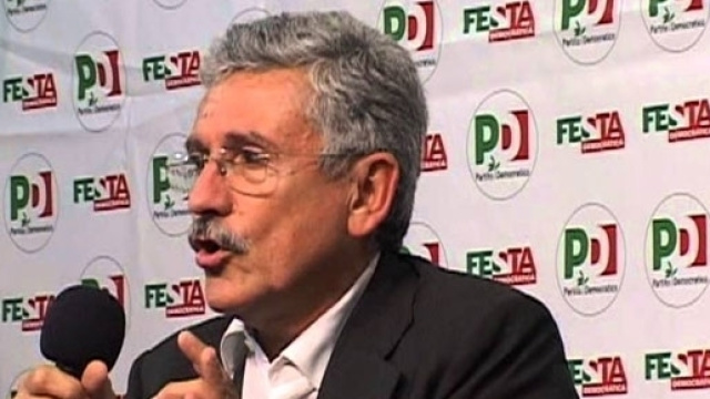 L'ex segretario dei Ds, Massimo D'Alema