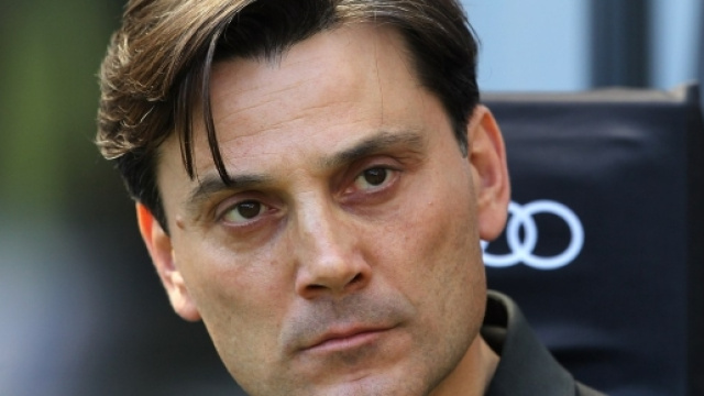Milan, l'allenatore Vincenzo Montella