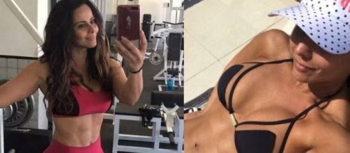 Com micro biqu&iacute;ni, Viviane Ara&uacute;jo mostra o que Radam&eacute;s perdeu