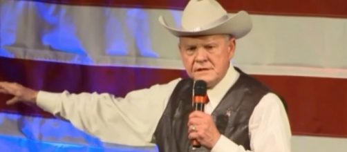 Former Judge Roy Moore wins Alabama primary / [Golden State Times / YouTube screenshot]