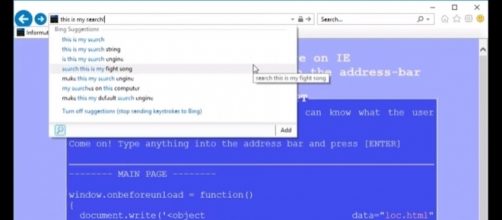 Internet Explorer bug (Image Credit: YouTube screencap / Manuel Caballero)