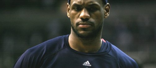 LeBron James talks about the Cavs' new season. (Image Credit - Keith Allison/Flickr)