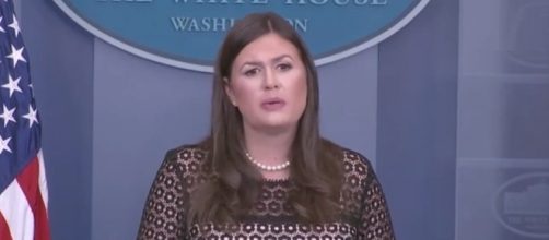 Sarah Huckabee Sanders on NFL feud, via YouTube
