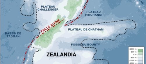 Zealandia's history could soon be told based on the sediments extracted from its submerged landmass. (Image Credit: S&eacute;mhur / Wikimedia Commons)