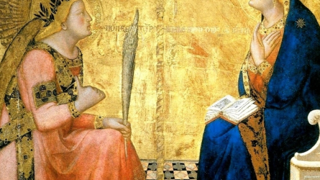 Annunciazione di Ambrogio Lorenzetti