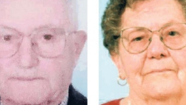 I coniugi protagonisti di questa commovente storia d'amore