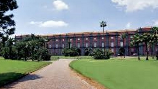 La Reggia di Capodimonte vista dai giardini