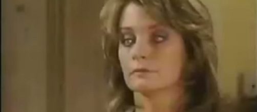 Days of our Lives Marlena's possession. [Image via YouTube screengrab/NBC]