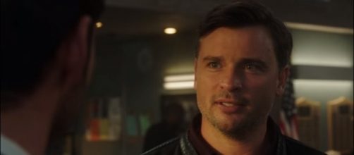 Marcus Pierce meets Lucifer Morningstar in a scene from "Lucifer" Season 3. [Image Credit:Lucifer/YouTube]