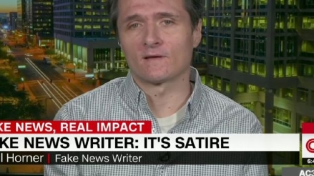 Paul Horner in un'intervista alla CNN