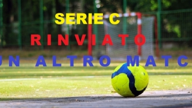 Rinviato un altro match della Serie C.