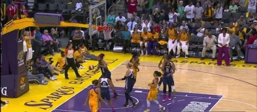 Los Angeles hosts Connecticut in the two teams' final regular season game ahead of the playoffs. [Image via WNBA/YouTube]