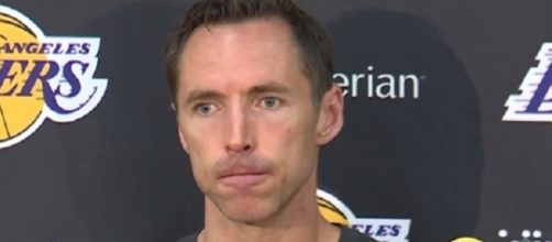 Steve Nash won back-to-back MVP trophies in 2005 and 2006 -- lakersmobile via YouTube