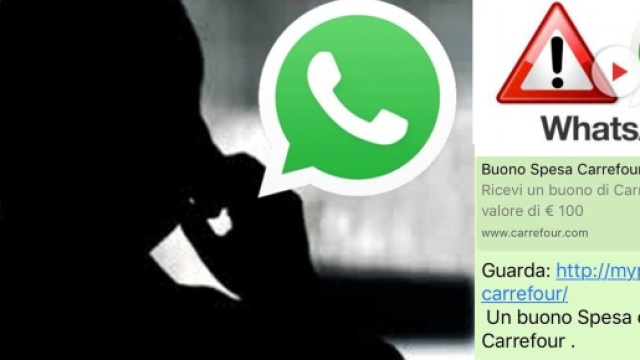 Nuova truffa che promette buoni spesa agli utenti