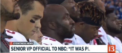 Fans react to VP Pence leaving Colts game early Imge - WTHR| YouTube