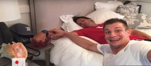 Gronk is back! - YouTube/Veuer