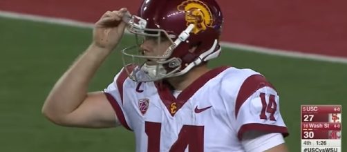 Sam Darnold hurt his position in 2018 NFL mock drafts - Youtube screen capture / ESPN