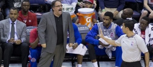 Stan Van Gundy Pistons at Wizards 02/28/15 [Image by Keith Allison|Flickr| Cropped | CC BY-SA 2.0 ]