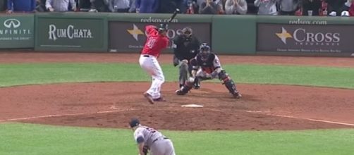 The Red Sox are just one win away from claiming the AL East Division. [Image via MLB/YouTube]