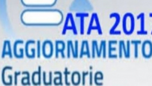 Concorso Ata triennio 2017/2018.