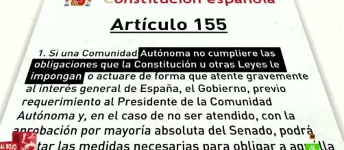Art&iacute;culo 155 de la Constituci&oacute;n espa&ntilde;ola