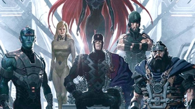 La famiglia reale di Attilan, regno degli Inumani.