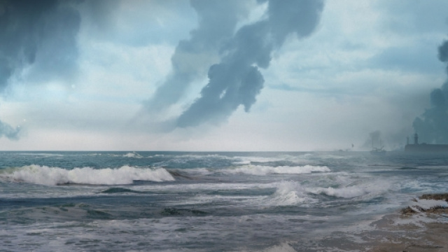 La spiaggia di Dunkirk, dove il mare raccoglie la speranza di chi sopravvive e l'angoscia di chi non ce la fa