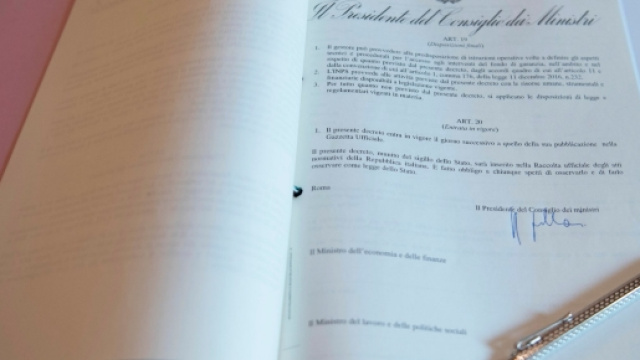 Pensioni, ultim'ora ad oggi 4 settembre: il Premier Gentiloni firma il decreto sull'APE volontaria
